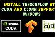 Setting up Tensorflow with CUDA for GPU on Windows 1